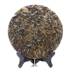 HelloYoung 2017 Shuanghe CHinese White Tea Old Bai Cha Tea Leaf Cake 300g