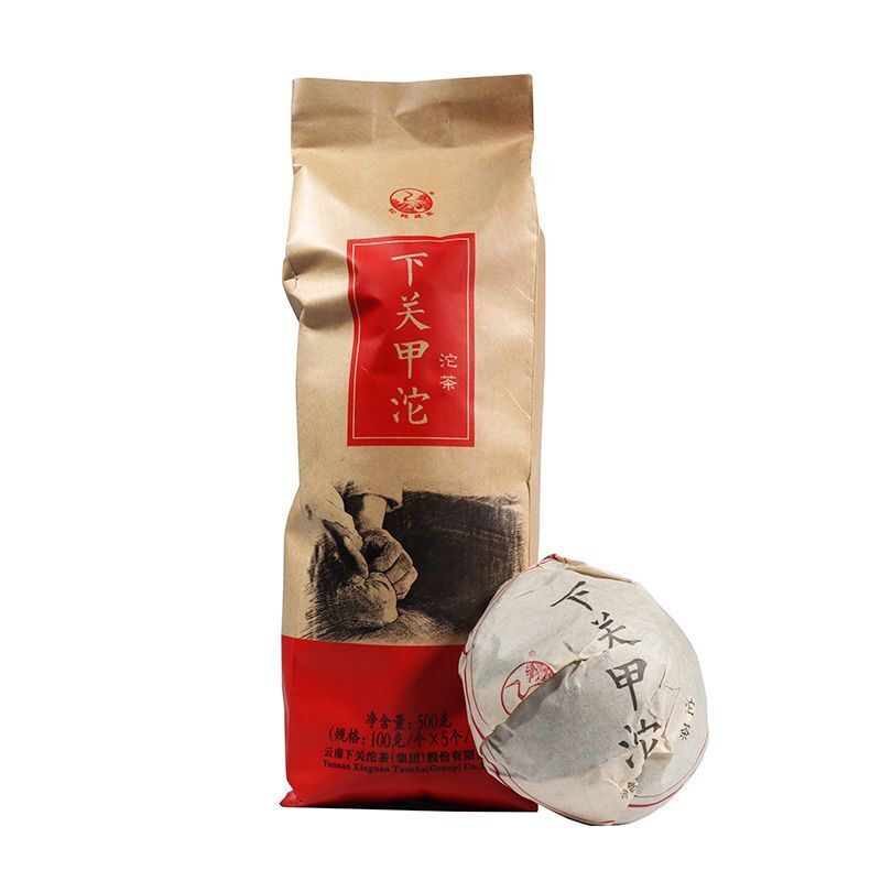 Xia Guan Jia Tuo * Yunnan Xiaguan Raw Pu'er Tea TuoCha Pu-erh Tea 500g Bag Main image