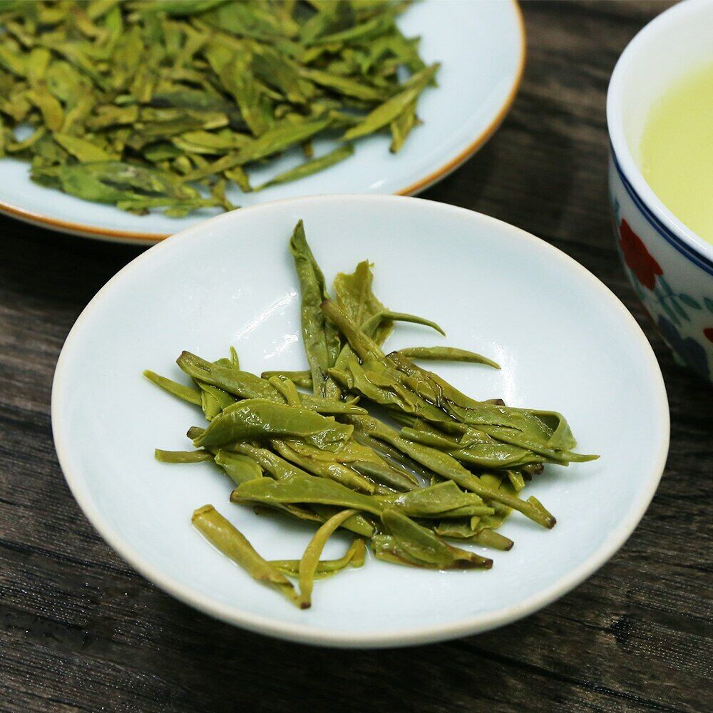 HelloYoung Xihu Longjing Chinese Green Tea 100g Dragon Well Green Tea Lung Ching