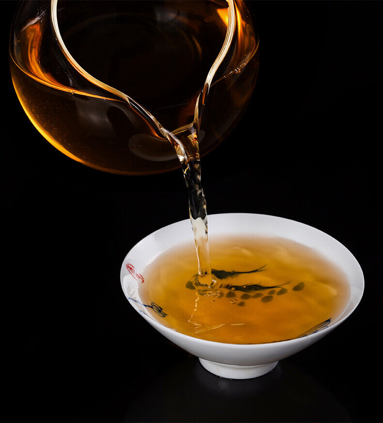 HelloYoung BA JIAO TING Liming 7540 Pu-erh Tea Raw Cake 357g Menghai Qi Zi Bing Cha