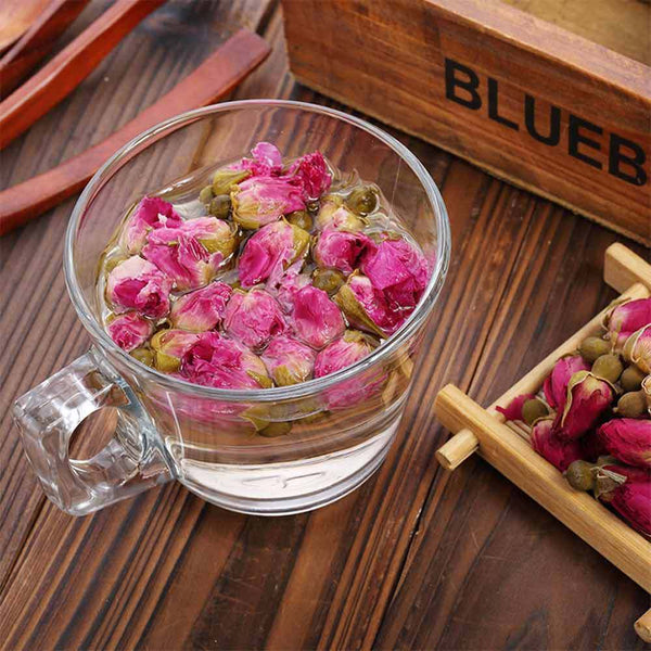 HelloYoung Rose Tea Rose Bud Tea Natural Blooming Flower Tea to Lose Weight
