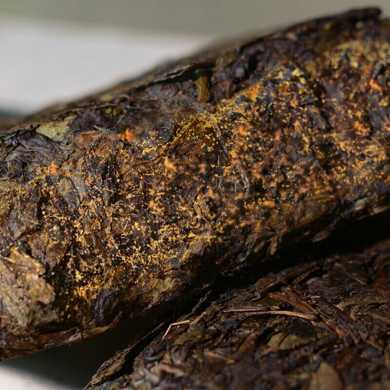 HelloYoung Hunan Dark Brick Anhua Fu Zhuan Golden Flower Chinese Teas 1000g