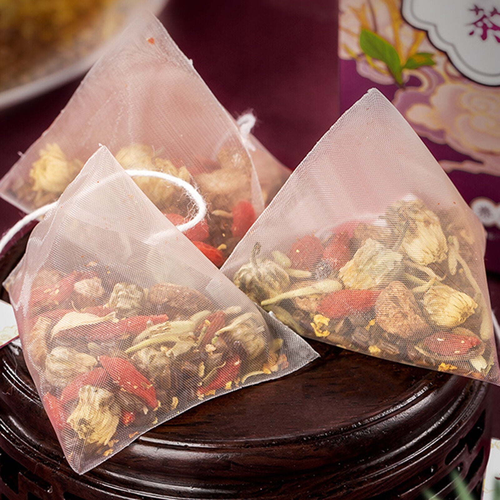 HelloYoung 120g Wolfberry Cassia Flower Tea Organic Chrysanthemum Honeysuckle Burdock Root Secondary image