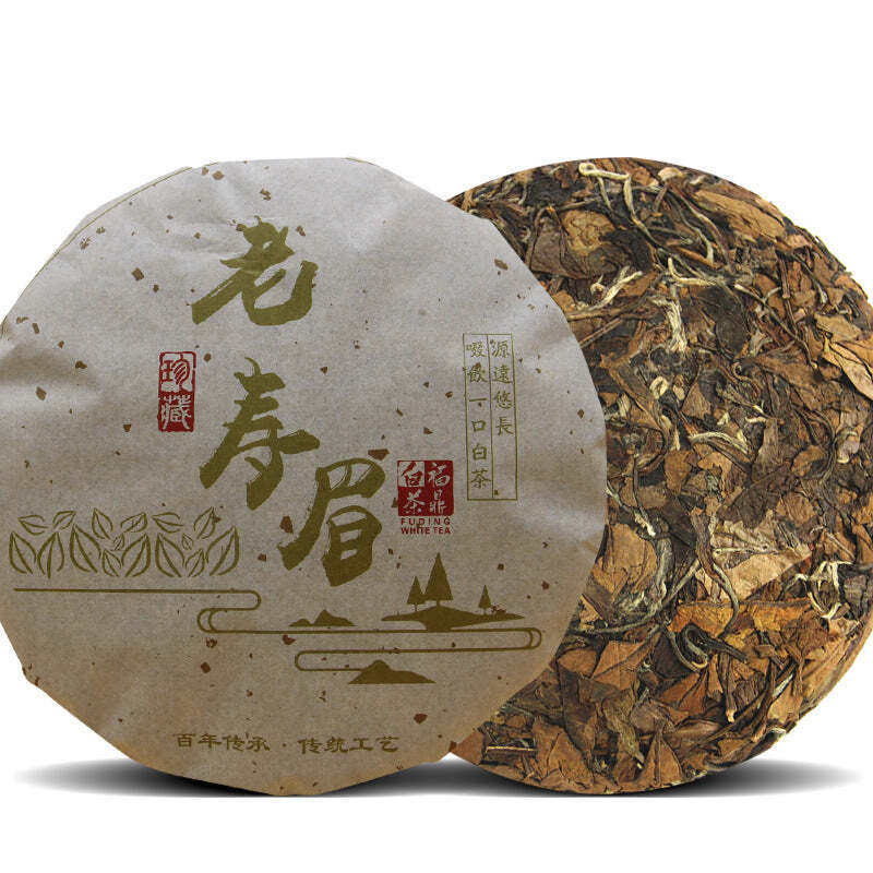 350g Fuding White Tea Shoumei Authentic Organic White Tea Cake Chinese White Tea Main image