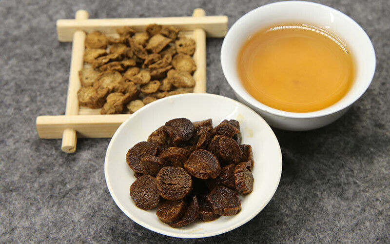 HelloYoung Gold Burdock Root Herbal Tea Chinese Flavor Slimming Niubang Tea