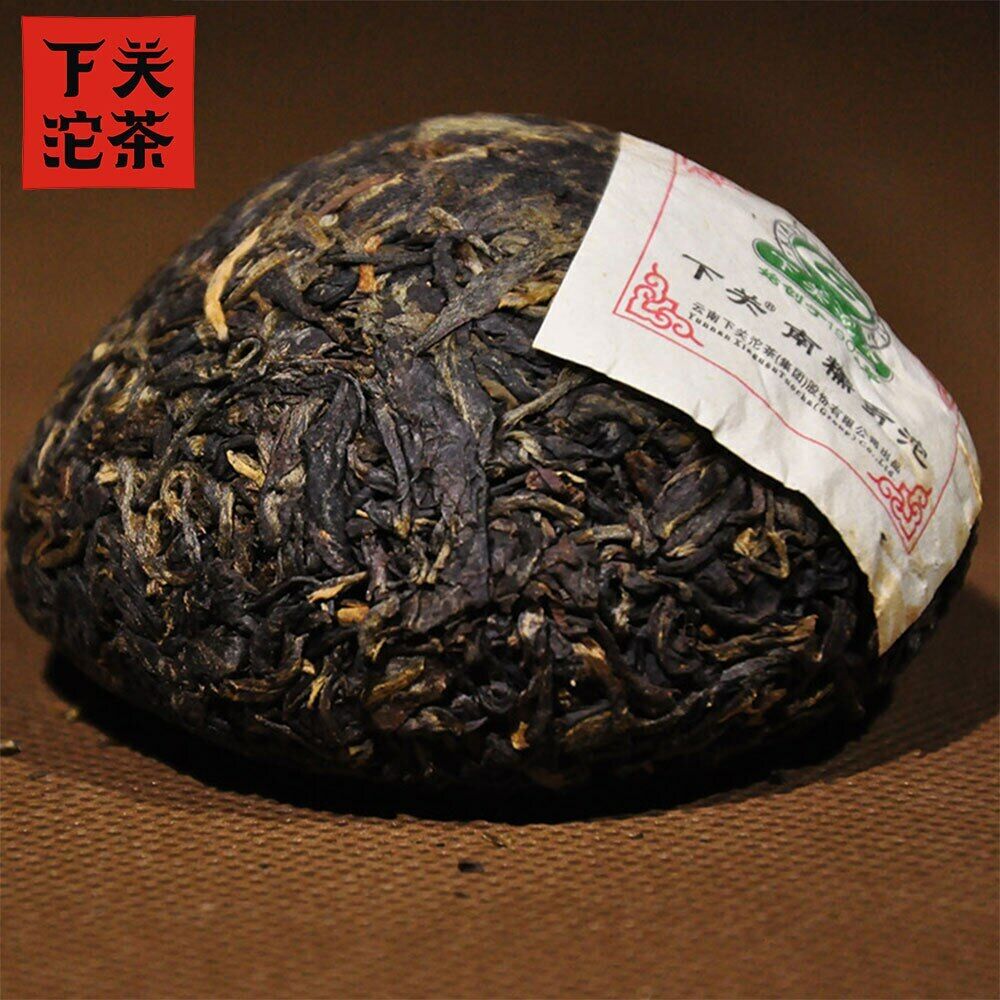 HelloYoung Xia Guan Tuocha Tea Nannuo Gong Tuo Tribute Tuo Raw Pu Er Tee 100g