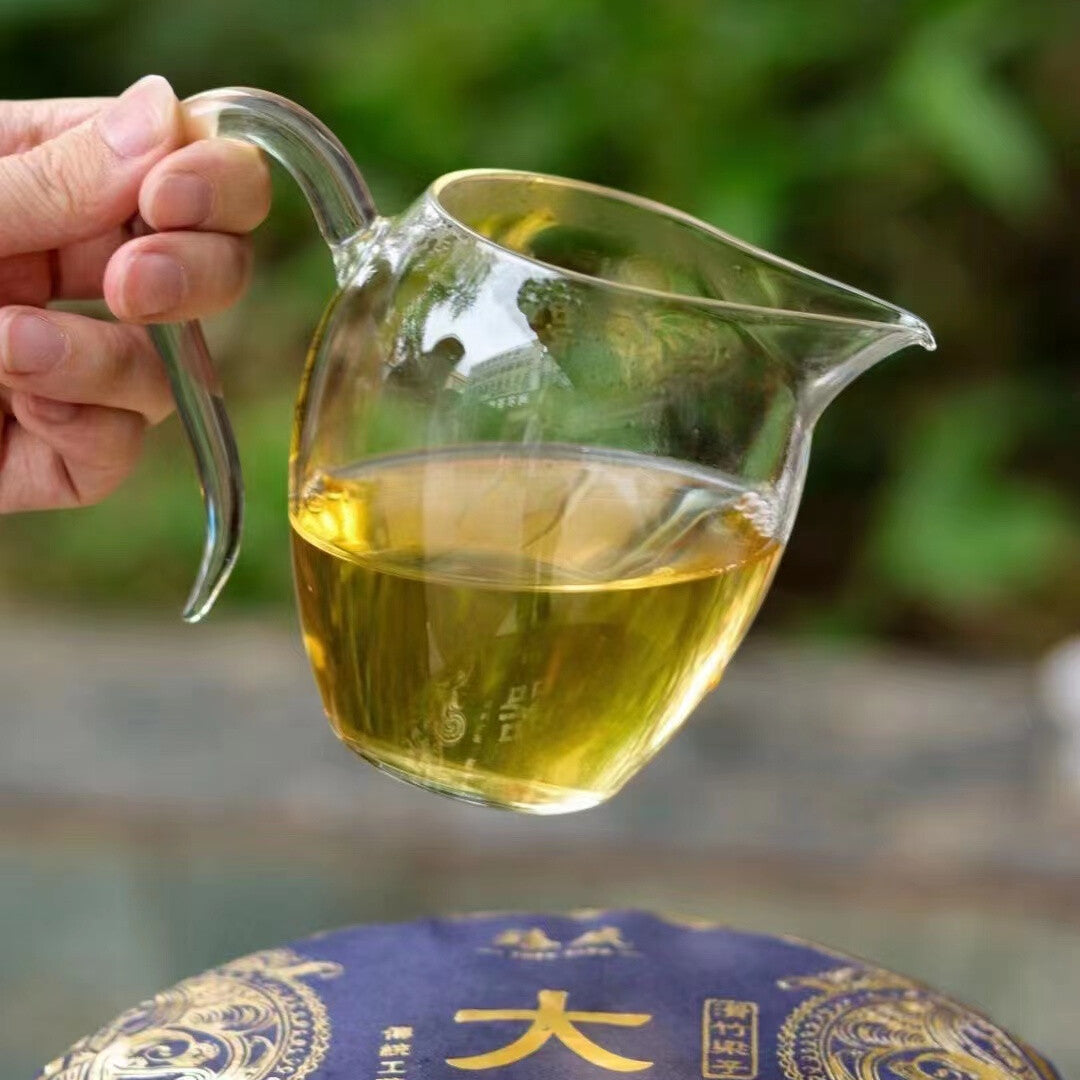 357g Yunnan Raw Puerh Tea Cake 2023 Daqi Sheng Pu'er Tea Spring Pu-erh Cake Tea