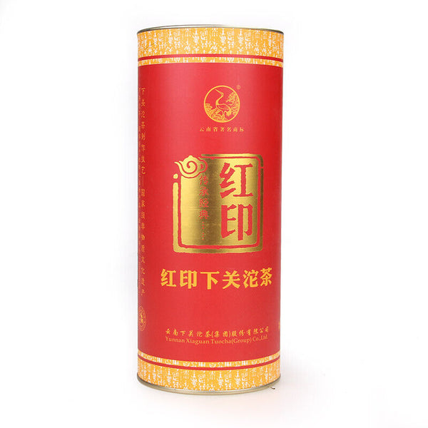 HelloYoung Classic Red Seal * Yunnan XiaGuan TuoCha Pu Erh Tea Raw Tuo Cha 500g Tin