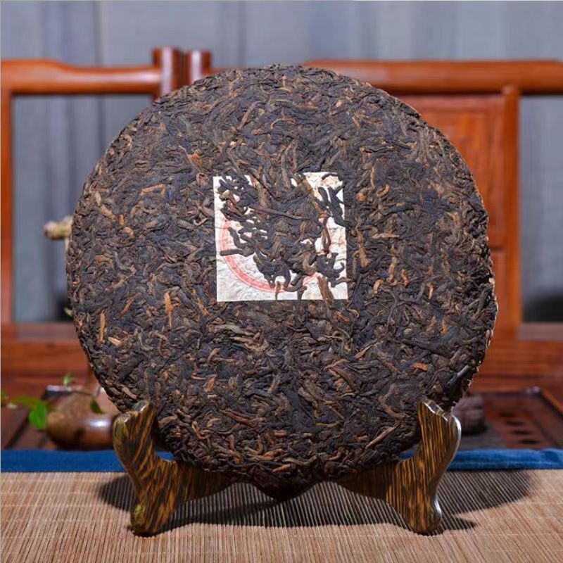 Yunnan Old Pu-erh Cooked Tea Shengshi Chuanqi Ripe Puerh Tea Cake Black Tea 357g Secondary image