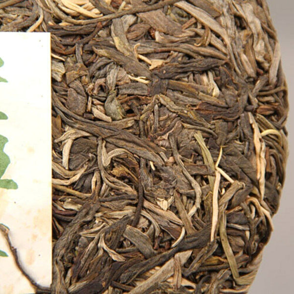 HelloYoung Old Banzhang Ancient Tree Raw Puer Tea Pure Handmade Raw Puerh Tea 357g