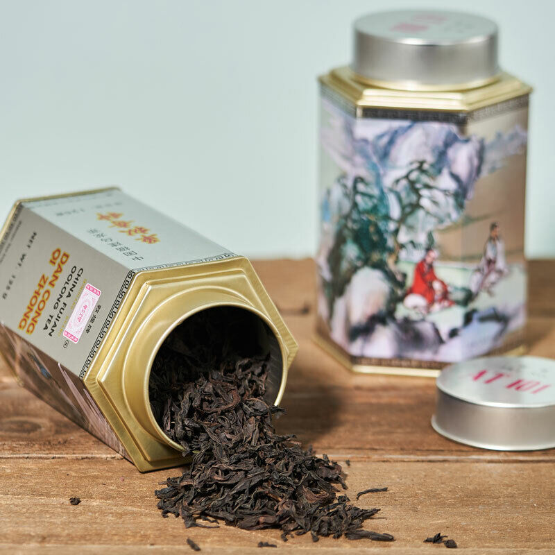 HelloYoung 125g AT101 TAN CHUNG CHI CHONG Fujian Oolong Tea High Quality Tin Wuyi Rock Tea Secondary image