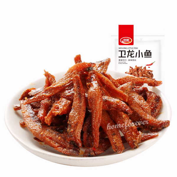 150g Weilong Little Fish Spicy Snacks 卫龙小鱼