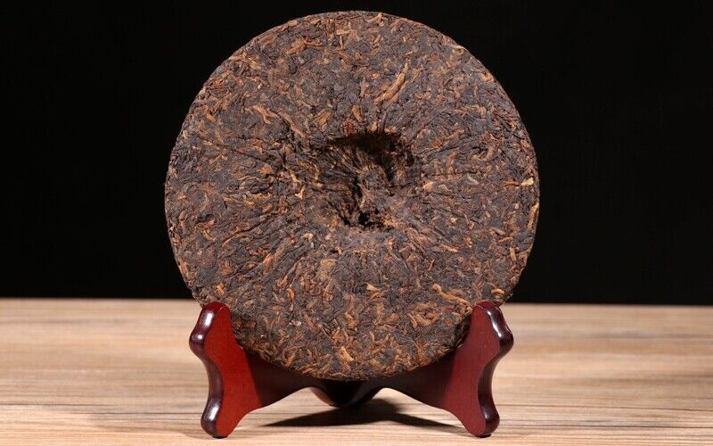 HelloYoung Puer Golden Buds * Year Menghai BaJiaoTing Pu'er Puerh Pu-erh Tea Cake 200g