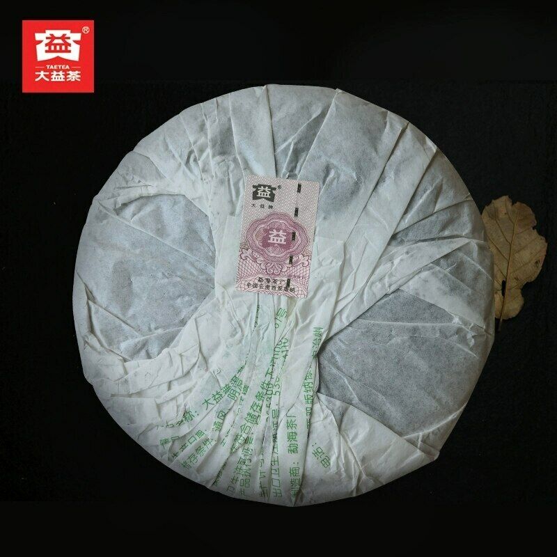 HelloYoung Top Sheng Puerh Tea 380g TAETEA Raw Puer Batch 701 Dayi Early Spring Round
