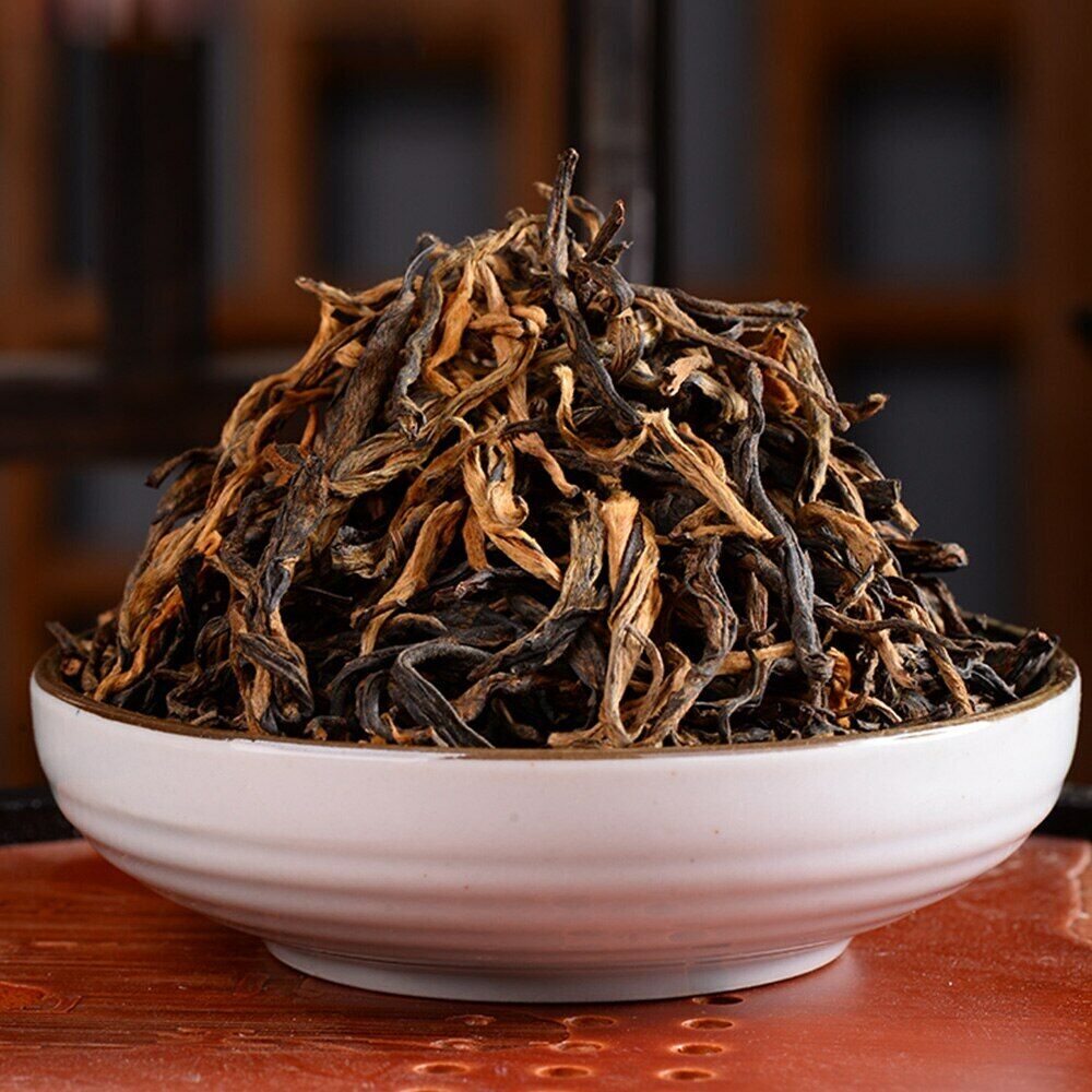 HelloYoung Tea2023 Chinese Tea Black Tea FengHetang Dian Hong Yunnan Dianhong Maofeng Tea 500g