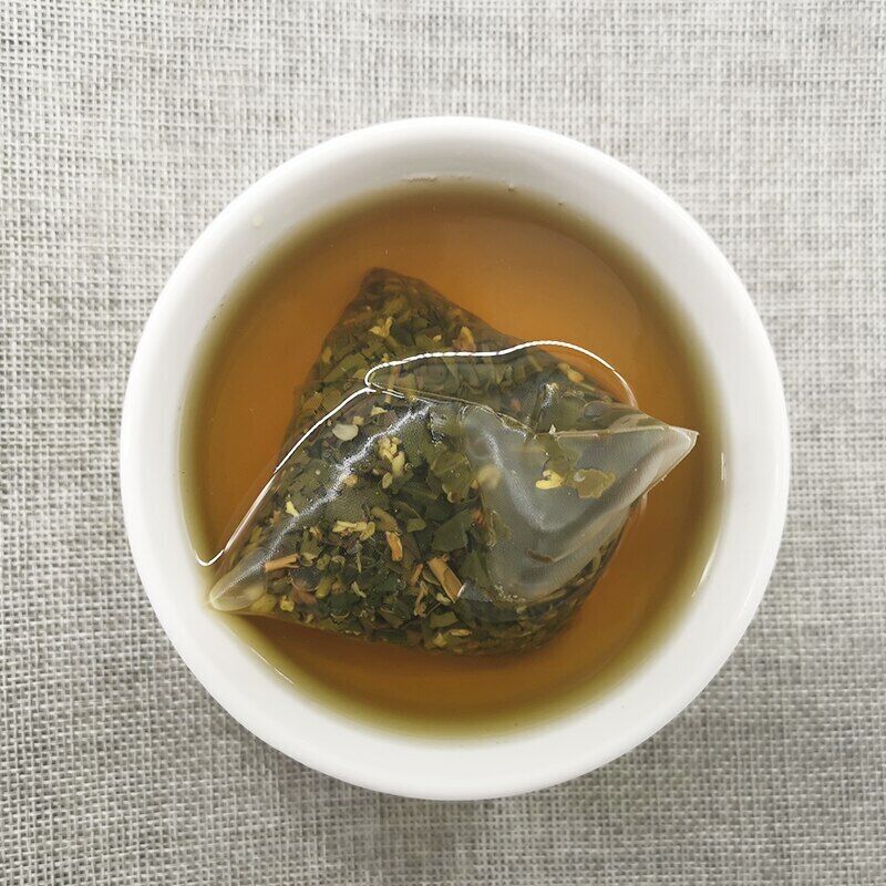 HelloYoung 50 Pcs Taiwan Oolong Tea Bags with Dried Sweet-scented Osmanthus Flower Teabags