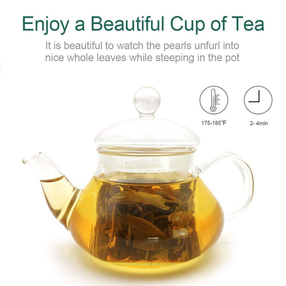 HelloYoung Jasmine Dragon Pearl Tea Jasmine Green Tea - Delightful Aroma 113g