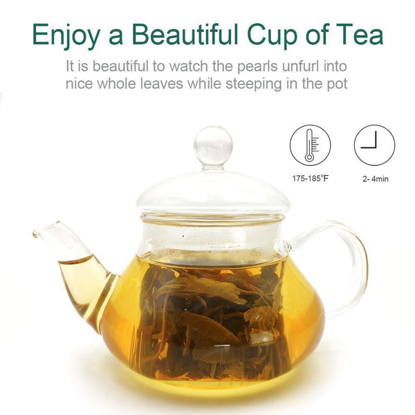 HelloYoung Jasmine Dragon Pearl Tea Jasmine Green Tea - Delightful Aroma 113g