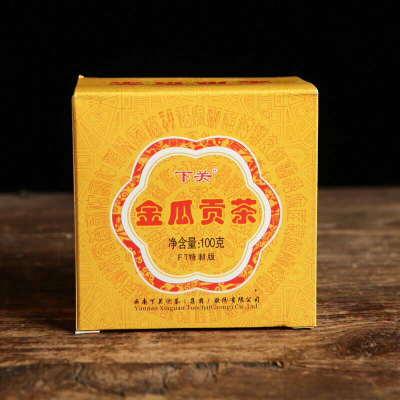 HelloYoung Golden Melon Royal Tribute Tuo FT * XiaGuan Pu-erh Tea Raw TuoCha 100g