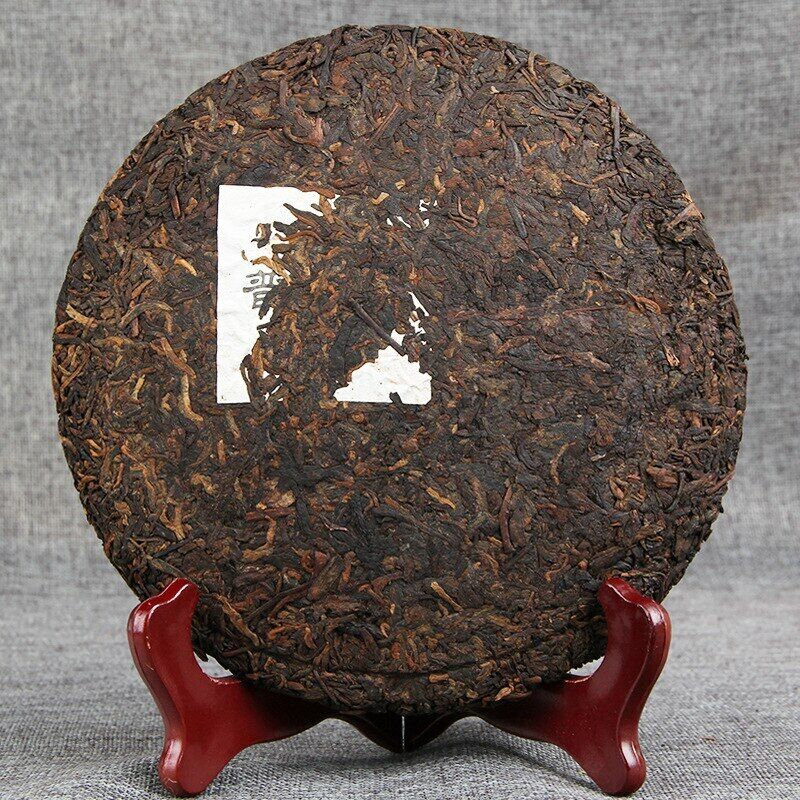 HelloYoung Yunnan Menghai Qizi Cake Tea Collection Ripe Puer Shu Puer Tea 357g Secondary image