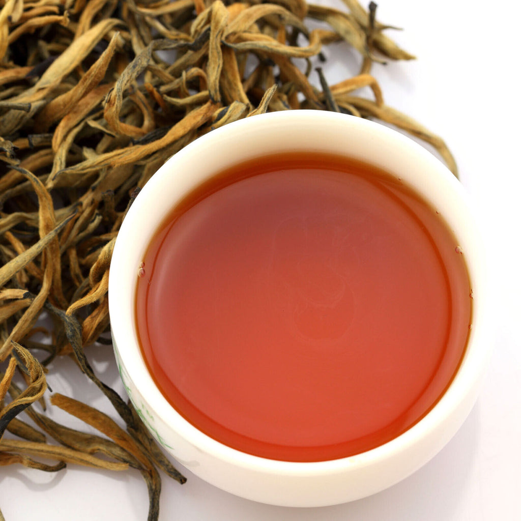 HelloYoung TeaHELLOYOUNG 100g Nonpareil Supreme Yunnan Black Tea Chinese Fengqing DianHong Bud
