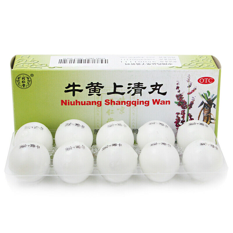TongRenTang Niuhuang Shangqing Wan同仁堂牛黄上清丸6盒
