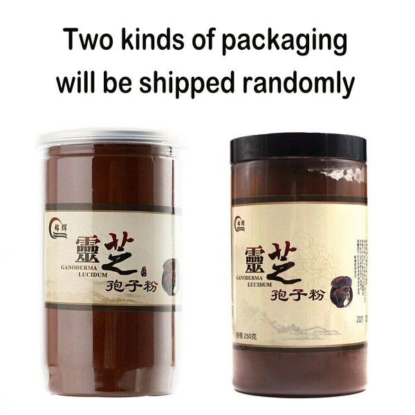 HelloYoung 250g Powders of Reishi Spore Powder Mushroom Ganoderma Lucidum Spore Powder