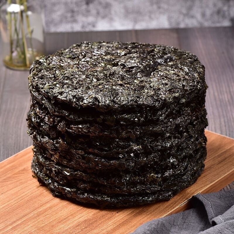 HelloYoung Chinese Dried Snack Food Edible Seaweed for Cooking 紫菜 海苔 Porphyra Nori zicai