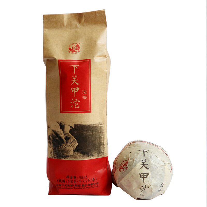 HelloYoung Jia Ji Tuo Cha * Yunnan Xiaguan Raw Pu'er Tea Jiaji Tuocha Puer Tea 500g