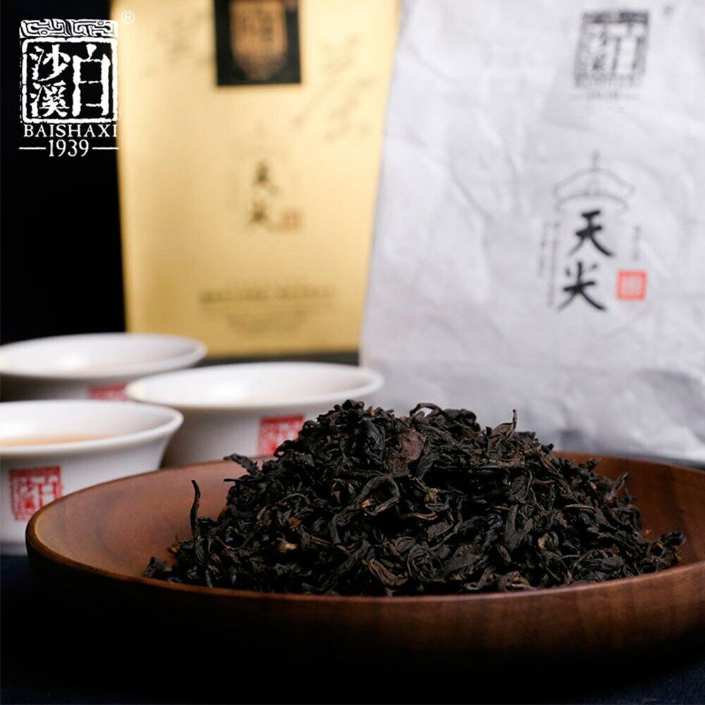 HelloYoung 200g Anhua Baishaxi yr High Quality Tribute Tianjian Dark Tea Loose Tea