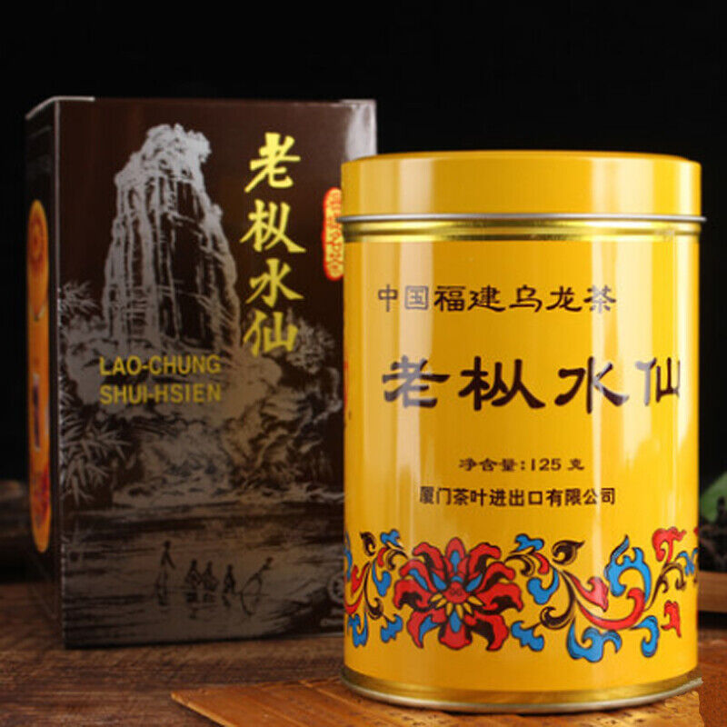 HelloYoung 125g Lao Cong Shui Xian Oolong Tea Fujian Wuyi High Quality Old Bush Rock Tea Secondary image
