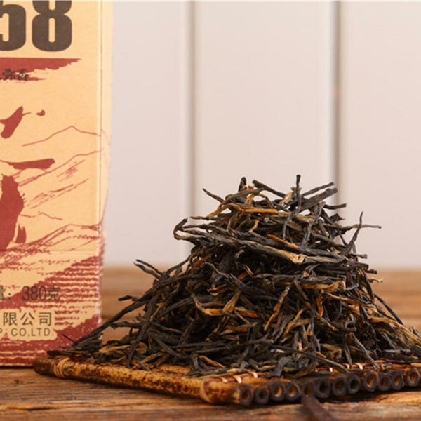 HelloYoung TeaClassical 58 Fengqing Dian Hong Phoenix Brand Dianhong Yunnan Black Tea 380g