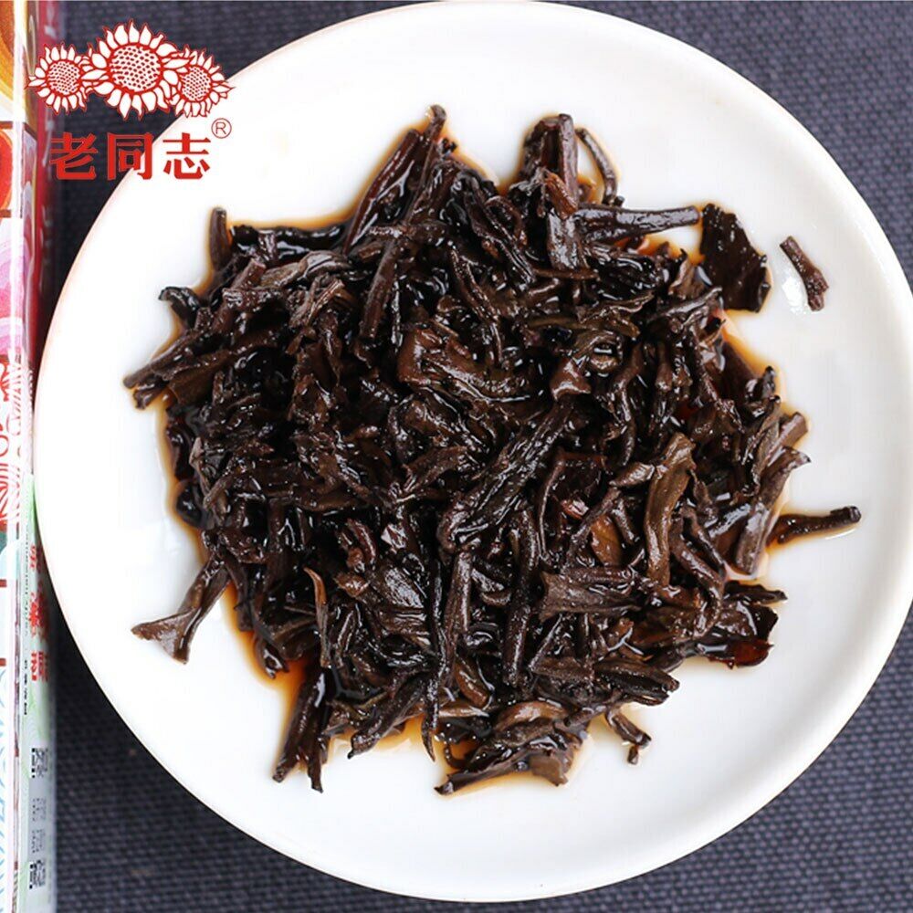 HelloYoung Pu Erh Tea Special Grade loose Ripe Puer Tea Healthy 100g Anning Haiwan Tea Old