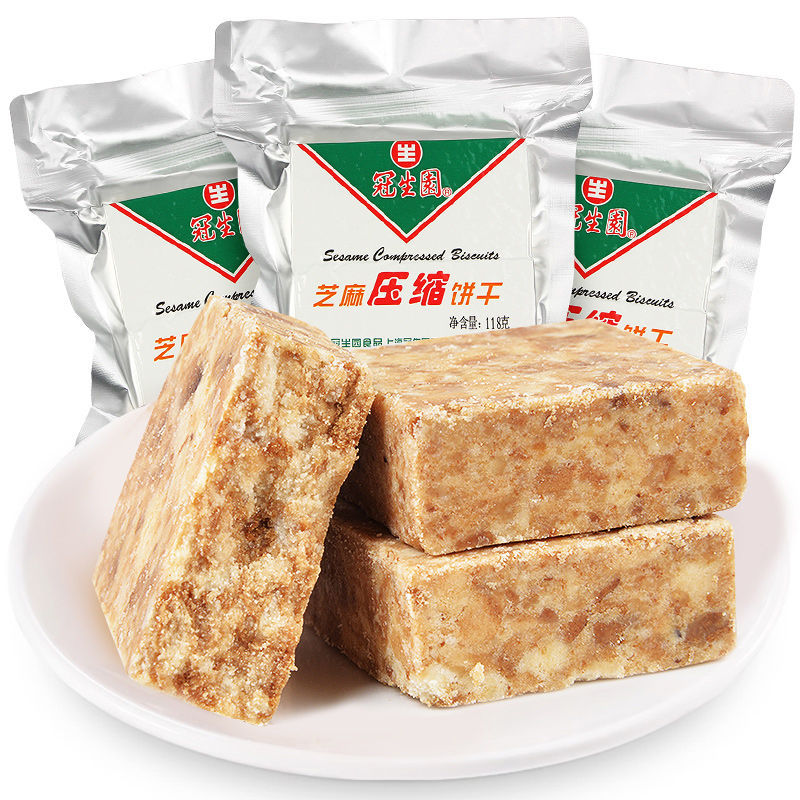 Compressed Biscuit Outdoor Sports Hiking Food 118g x 12 Bags 冠生园压缩饼干户外饼干混合口味12袋装 Secondary image