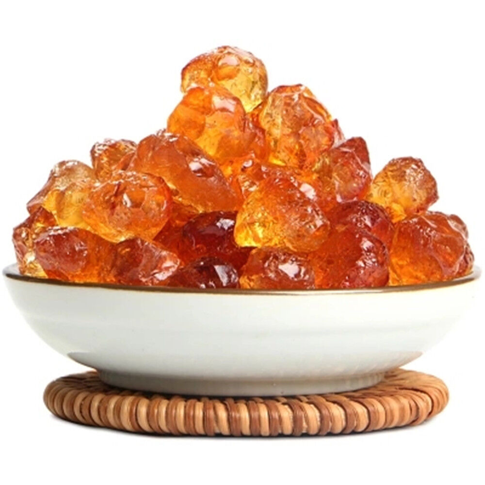 HelloYoung 100% Natural Peach Gum Herbal Tea Chinese Organic Peach Resin Ecology Taojiao Secondary image