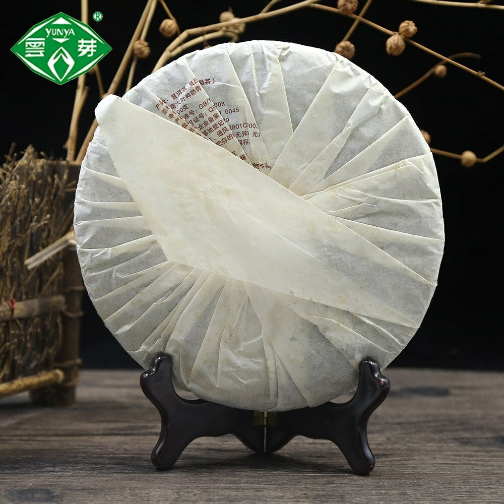 TemuTea 400g Pu Wen YunYa Qizi Pu'er Ripe Tea, Yunnan Puer Tea