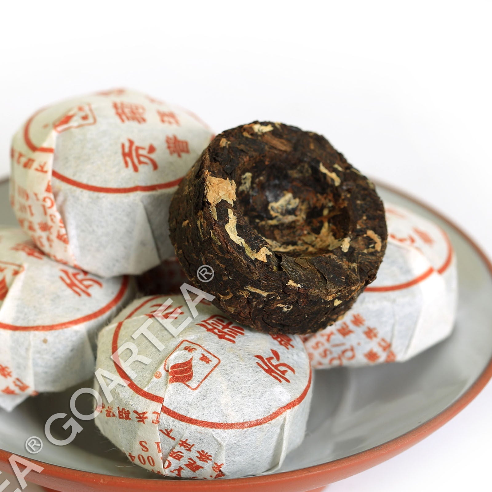 HelloYoung HELLOYOUNG Tribute Chrysanthemum Flower Puer Pu'er Pu erh Tea Mini Ripe Cake