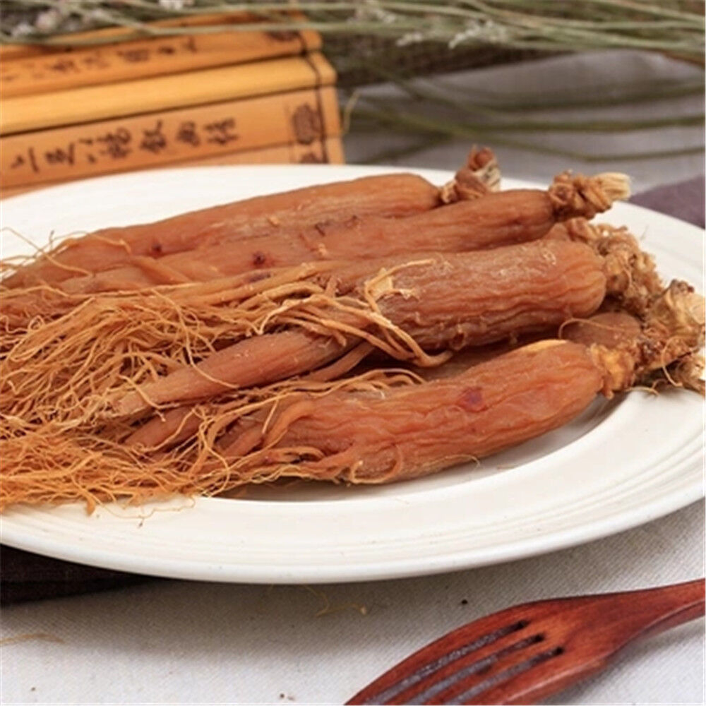 HelloYoung 500 g Whloe Korea Red Mountain Kinseng ROOTS HEAVEN 1.1 pounds 100% natural Secondary image