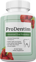 ProDentim Oral Probiotics For Healthy Teeth And Gums - 30 Soft Tablets - Genuine