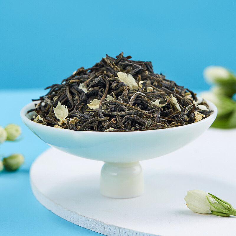 HelloYoung Ba Ma Cha Ye Jasmine Flower Green Tea Healthy Herbal Tea 八马茶叶 烘青茶茉莉花茶 清香型 花香馥郁 Main image