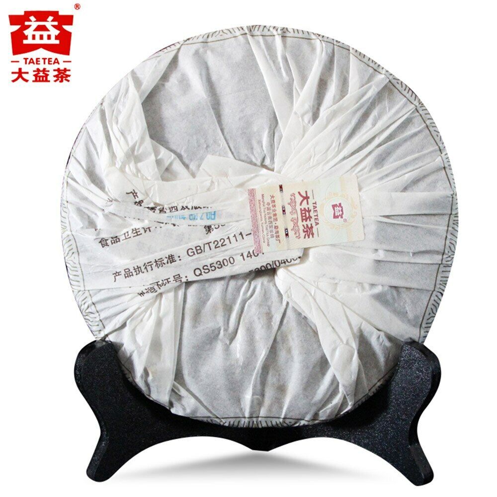 HelloYoung 2010 TAETEA The Rhythm of The Mountains Shu Puer Batch 001 Ripe Puerh Tea 357g