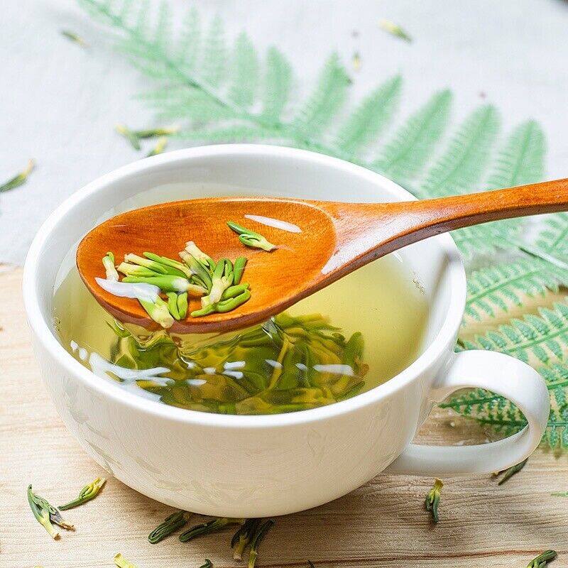 HelloYoung Organic Dried Lotus Plumule Lian Zi Xin Plumula Nelumbinis Natural Herbal Tea Main image
