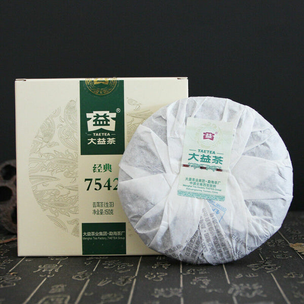 HelloYoung Classical 7542 * Yunnan Menghai Dayi Raw Puer Tea 150g Shen Pu-erh 1801