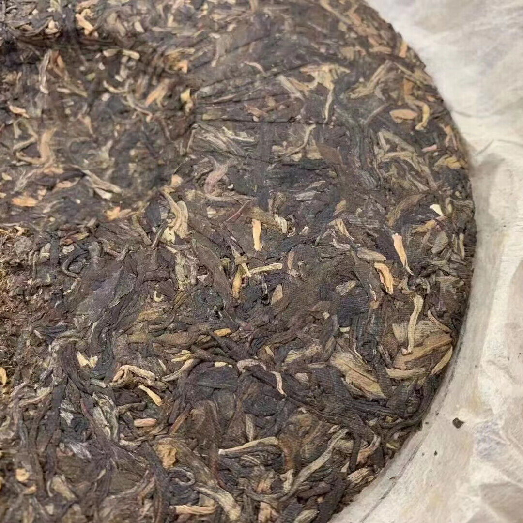 357g Yunnan Old Pu-erh Raw Tea Cake Rui Tai Hao Aged Puerh Tea Raw Puer Tea