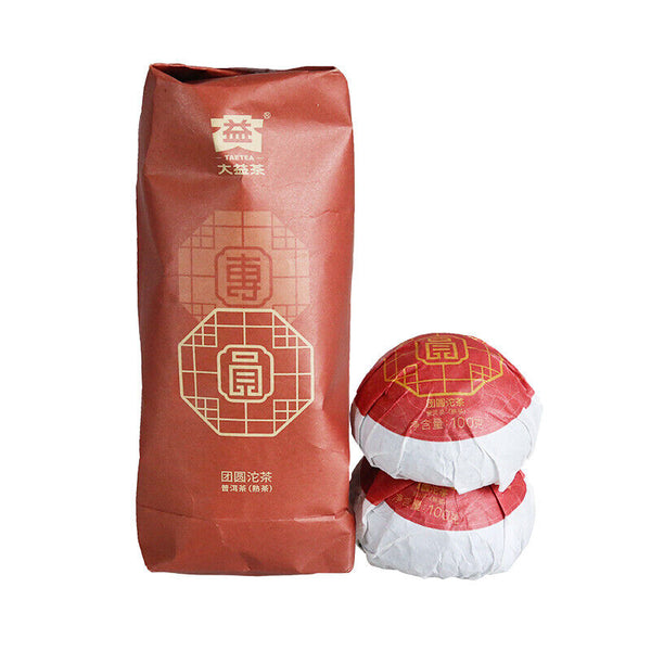 HelloYoung Reunion Tuocha * MengHai Dayi Tuo Cha Ripe Puer Pu'er Puerh Tea Shu 500g