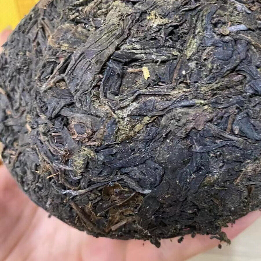Yunnan Aged Pu-erh Tuo Tea 1980 Chongshi Aged Puer Tuocha Old Puerh Raw Tea 500g Secondary image