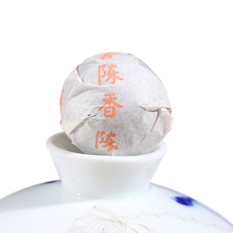 HelloYoung Haiwan Old Comrade CHEN XIANG Premium Mini Tuo Cha Puer Pu-erh Tea Ripe Pu'er