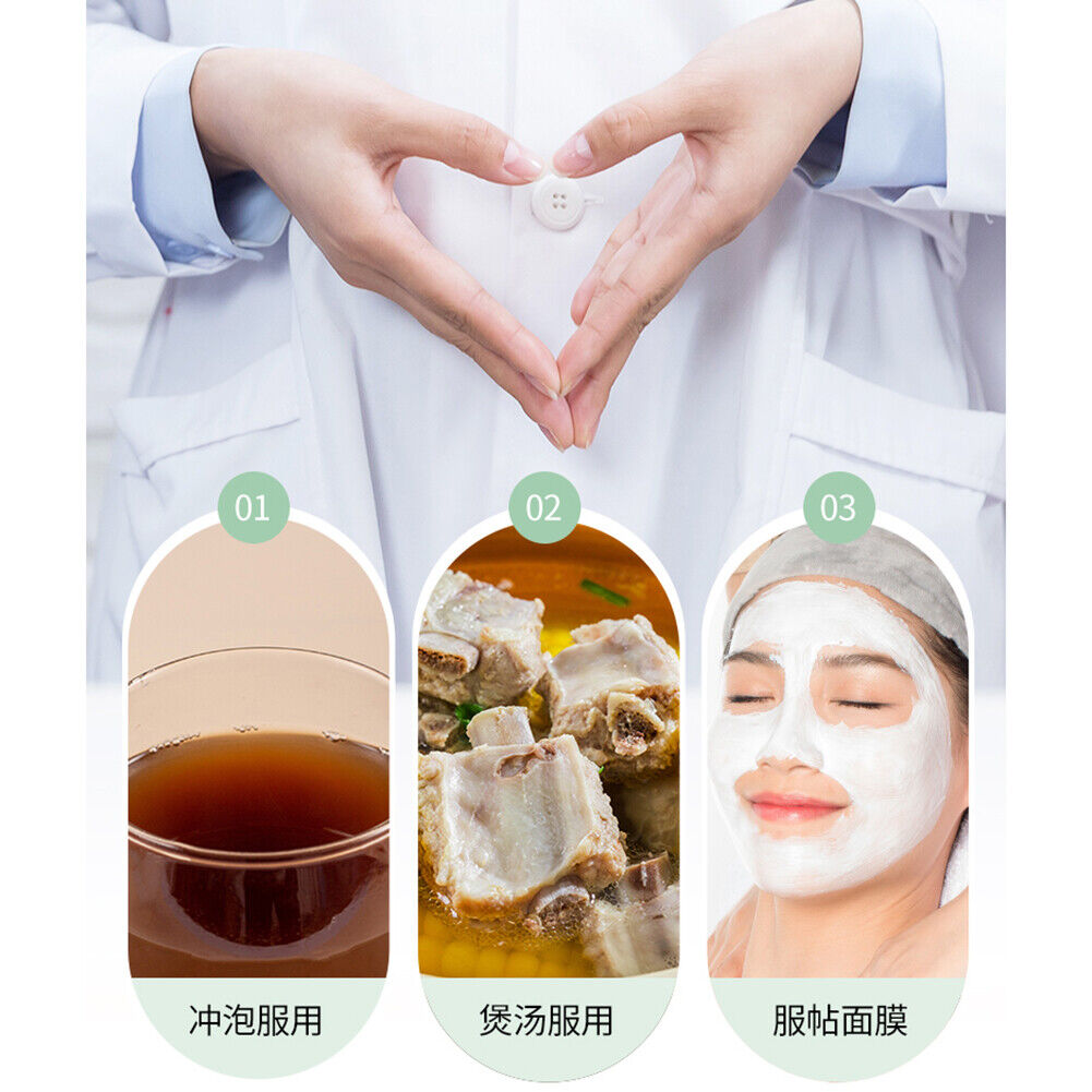 HelloYoung 100%pure Natural Salvia Power Herbal Tea danshenfeng3g*30袋丹参粉纯紫丹参粉养生茶冲服煲汤做面膜天然健康