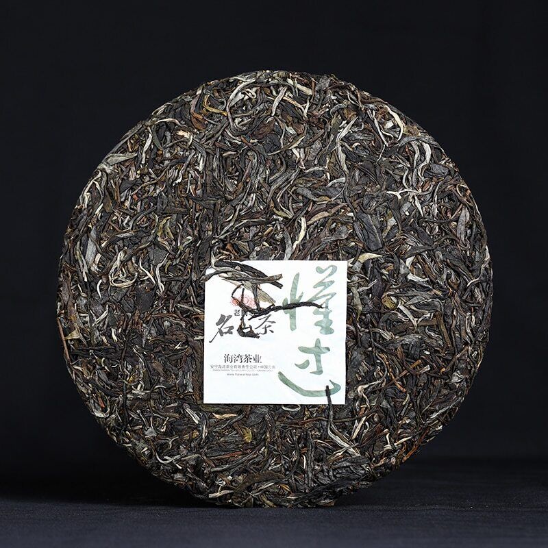 HelloYoung Haiwan Dong Guo Gu Shu Shen Puer Famous Mountain Old Tree Raw Puer Tea 500g
