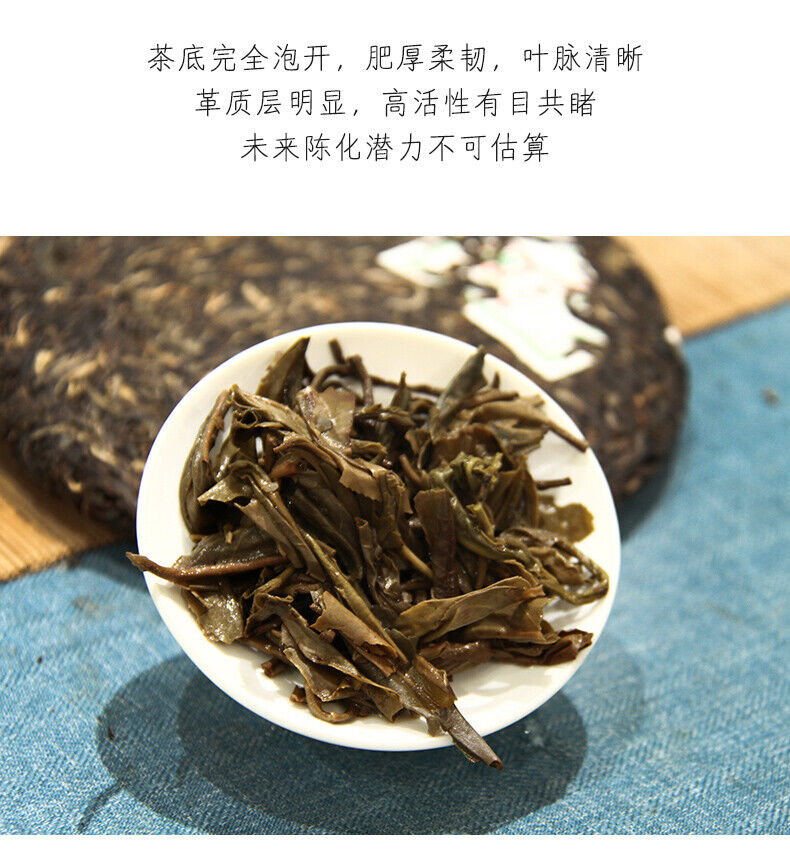 HelloYoung Spring Charm of Jingmai Mountain Pu-erh Pu'er Tea Raw Tea Qizi Cake 200g